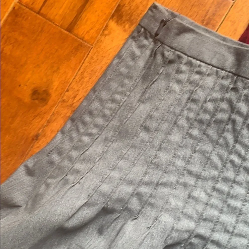 Vintage New Isaac Mizrahi bluish gray skirt
